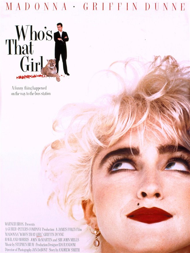 Who's That Girl? Poster