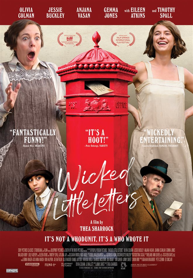 Wicked Little Letters Poster