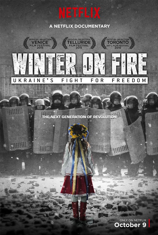 Winter on Fire: Ukraine's Fight for Freedom Large Poster