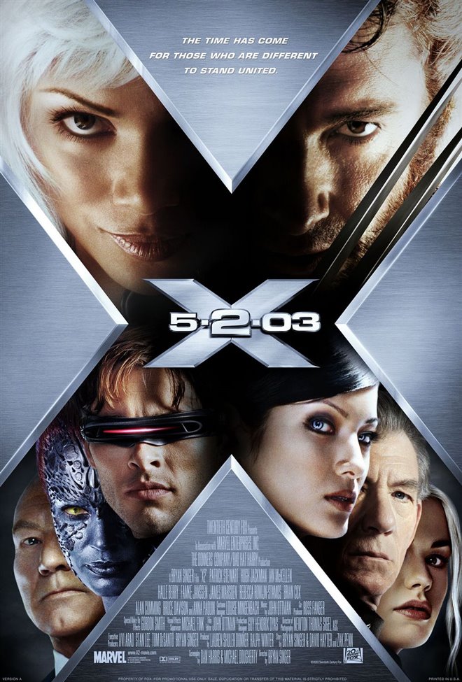 X2: X-Men United Large Poster