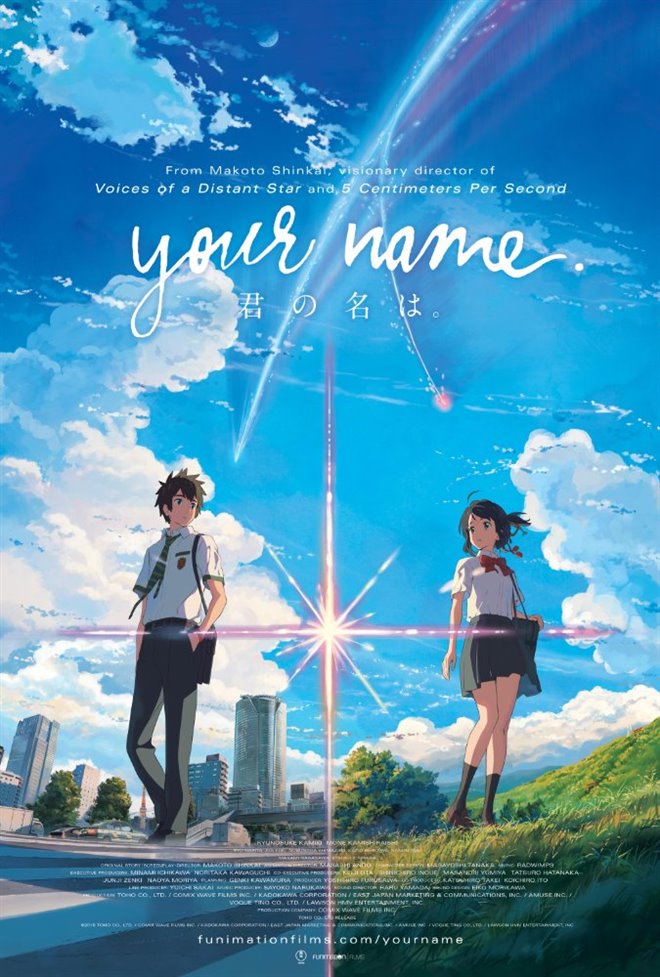 Your Name. (Dubbed) Poster