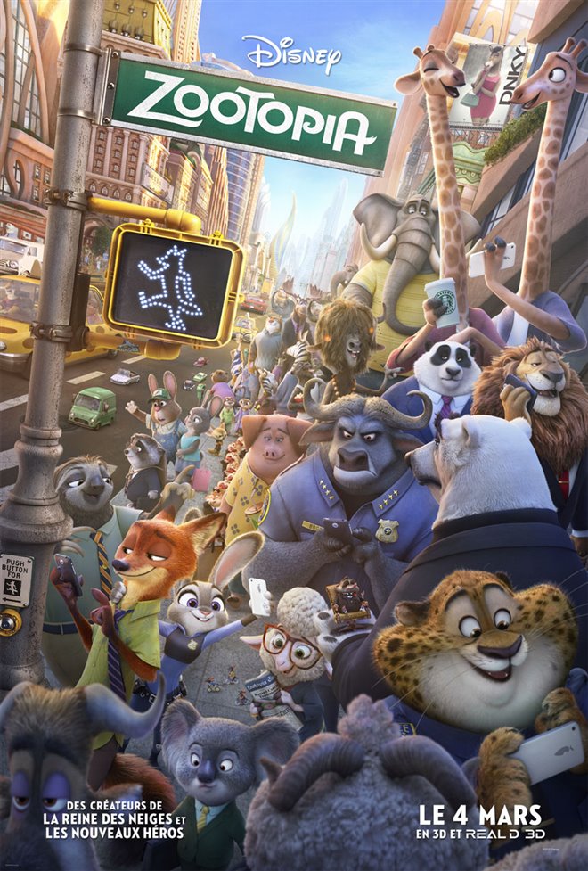 Zootopia (v.f.) Large Poster