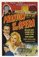 The Phantom of the Opera (1943) Movie Poster