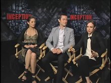 Marion Cotillard, Joseph Gordon-Levitt & Ellen Page (Inception) Video