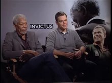 Morgan Freeman & Matt Damon (Invictus) Video