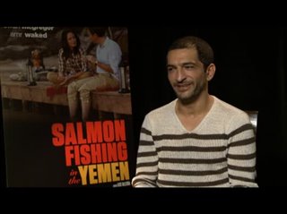 Amr Waked (Salmon Fishing in the Yemen) - Interview Video Thumbnail