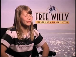 Bindi Irwin (Free Willy: Escape from Pirate's Cove) - Interview Video Thumbnail