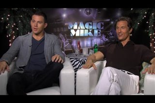 Channing Tatum & Matthew McConaughey (Magic Mike) - Interview Video Thumbnail