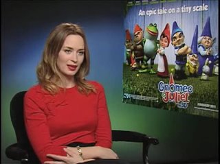 Emily Blunt (Gnomeo & Juliet) - Interview Video Thumbnail