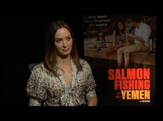 Emily Blunt (Salmon Fishing in the Yemen) - Interview Video Thumbnail