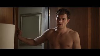 Fifty Shades of Grey movie clip - Ana Wakes Up in Christian's Hotel Room Video Thumbnail