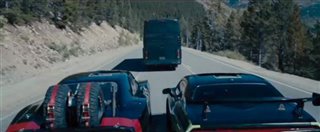 Furious 7 movie clip - The crew blows the back off the transport Video Thumbnail