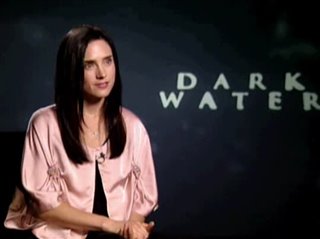Ariel Gade and Jennifer Connelly during Dark Water New York City