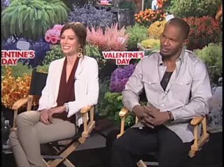 Jessica Biel & Jamie Foxx (Valentine's Day) - Interview Video Thumbnail