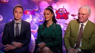 Jim Parsons, Rihanna & Steve Martin (Home) - Interview Video Thumbnail