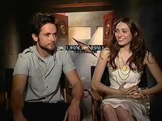 Justin Chatwin & Emmy Rossum (Dragonball Evolution) - Interview Video Thumbnail