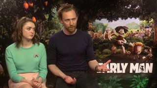 maisie-williams-tom-hiddleston-interview-early-man Video Thumbnail