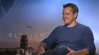 Matt Damon (Elysium) - Interview Video Thumbnail