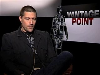 Matthew Fox (Vantage Point) - Interview Video Thumbnail