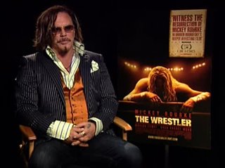 Mickey Rourke (The Wrestler) - Interview Video Thumbnail