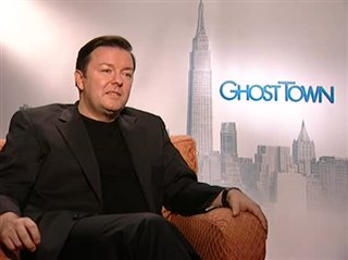 Ricky Gervais (Ghost Town) - Interview Video Thumbnail