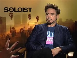 Robert Downey Jr. (The Soloist) - Interview Video Thumbnail