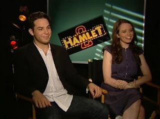 Skylar Astin & Phoebe Strole (Hamlet 2) - Interview Video Thumbnail
