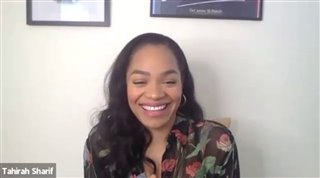 Tahirah Sharif on playing rookie Lizzie Adama on 'The Tower' - Interview Video Thumbnail